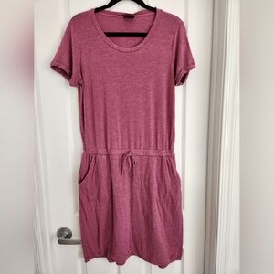 Athletic Short Sleeve Mini Dress